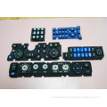 Moisture Proof 3m Adhesive Silicone Rubber Part Keypad Switch